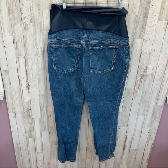 Madewell The Maternity Over-the-Belly Perfect Vintage Jean in Decatur Wash NM295 - Picture 4 of 10